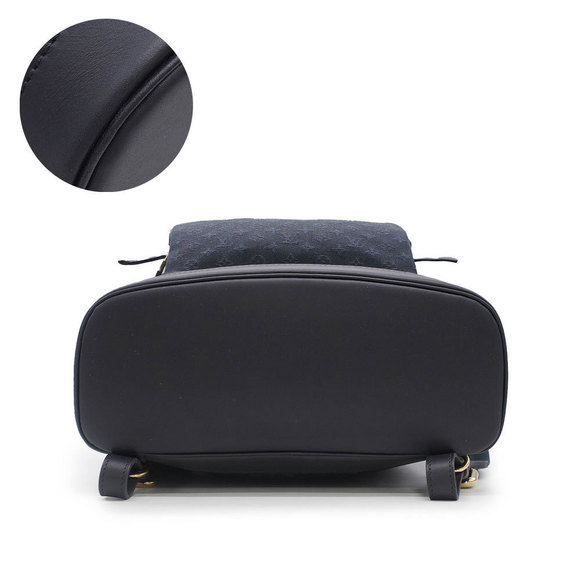 Louis Vuitton Montsouris GM Backpack Rucksack Tst Blue Navy - Picture 4 of 8